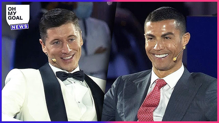 Promis reden Englisch – Lewandowski und Ronaldo